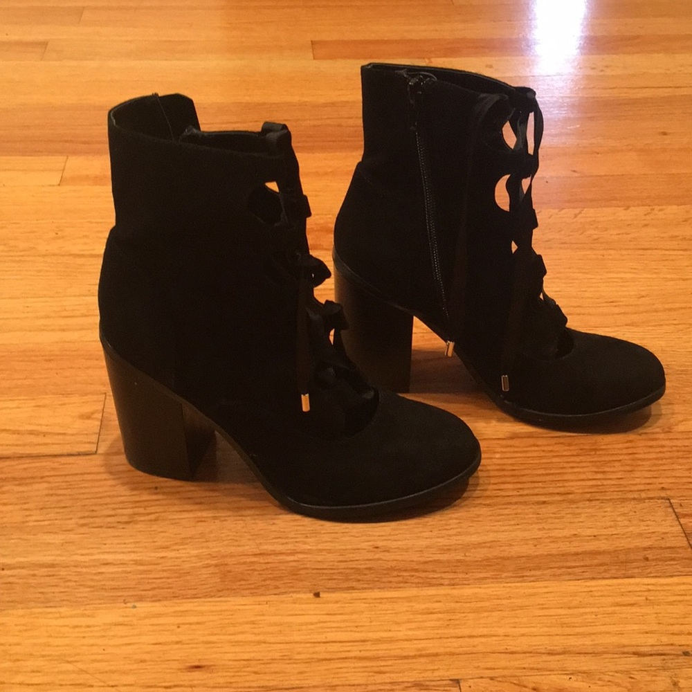 Girls indigo rd black heels